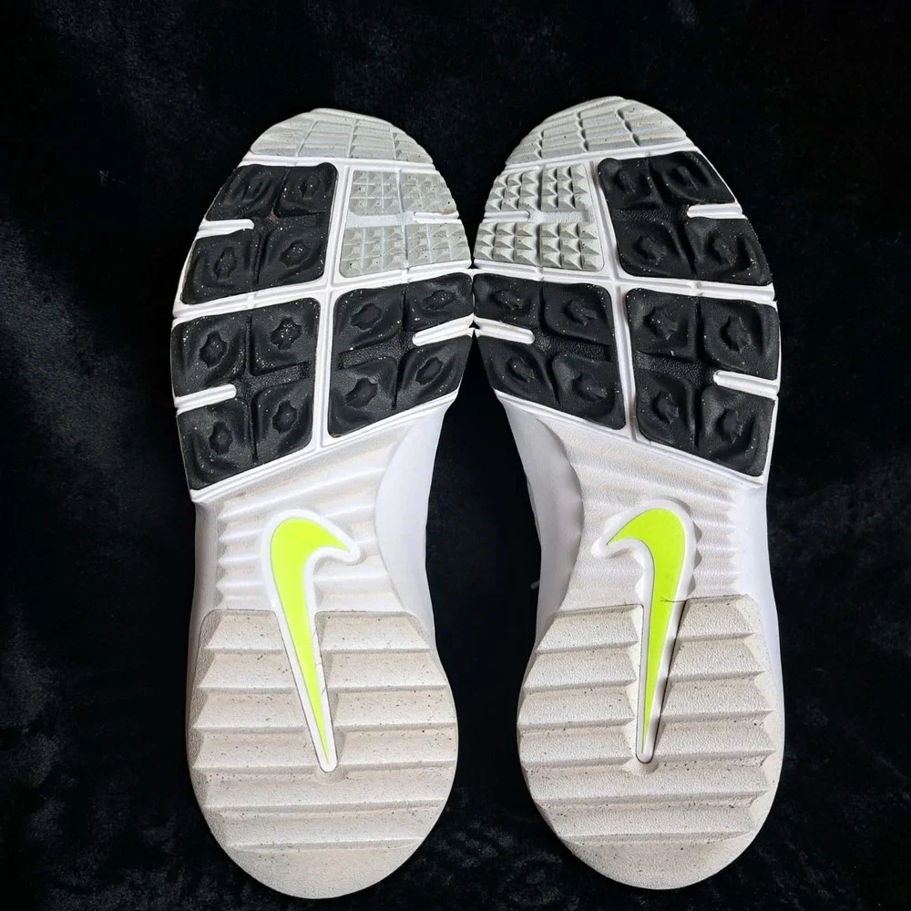 Nike Free Golf NN Golf Shoes Men's Size 9 White Black Volt FN0332-101